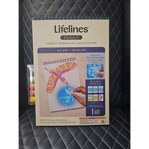 Lifelines FlowArt UV Art Wildlife #165006 - Coloring, Stress Relief, Unwinding